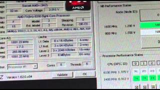 AMD FX8350 at 8140 MHz  Czech and SLovak OC record [upl. by Nnylrefinnej237]