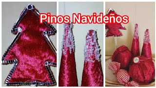 Pinitos Navideños Para Decorar 🎄 Christmas DIY Ideas para decorar Navidad 2024 🎄 [upl. by Siger]