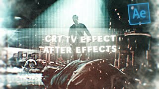 crt tv effects tutorial  after effects Plugin is on my Dc server [upl. by Gnaig]