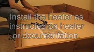 How to setup and install Your Bookshelf Waterbed [upl. by Sadie]