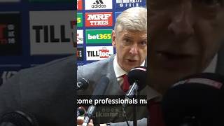 Arsene Wenger knew [upl. by Mohn]