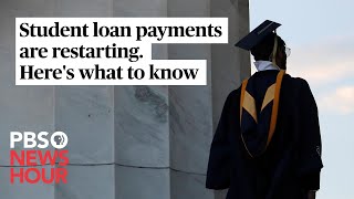 Student loan repayments are starting again Here’s what you need to know [upl. by Woodsum993]