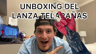 UNBOXING DEL LANZA TELARAÑAS DE SPIDERMAN 😱😍 [upl. by Ahteral]