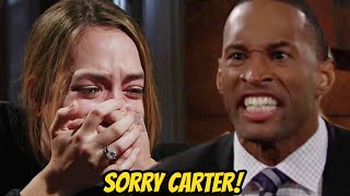 Hope confesses the truth to Carter that she doesnt love him The Bold and the Beautiful Spoilers [upl. by Nevad]