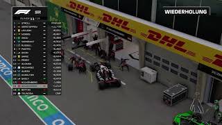 Fastest Pit Stop of the 1st season Chinese Sprint Kevin Magnussen lap 10 2102 seconds [upl. by Bodrogi]