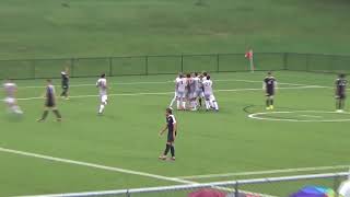 HampdenSydney Soccer Highlights vs Averett  September 1 2017 [upl. by Nahor13]