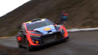 Tests Rallye Monte Carlo 2024  Thierry Neuville  Hyundai i20 Rally1 ICE AND FLAT OUT [upl. by Philip]