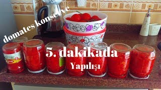 5 dakikada EVDE konserve YAPILIŞI [upl. by Gnoix662]