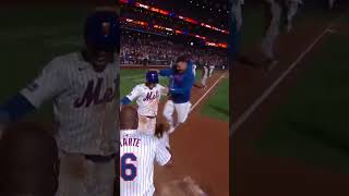 METS WALK IT OFF TO WIN SERIES VS MARLINS shorts [upl. by Shawn]