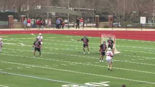 Denison Mens Lacrosse  OWU Game Highlights [upl. by Ehr606]