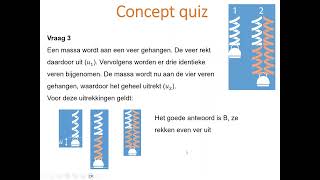 Conceptquiz  Krachten berekenen [upl. by Sapphera]