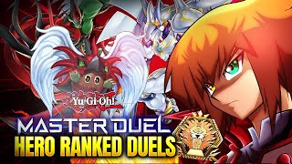 WINGED KURIBOH TO MASTER RANK  HERO RANKED DUELS YuGiOh Master Duel [upl. by Siloum]