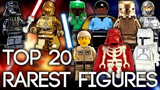 Top 20 Rarest LEGO Star Wars Minfigures EVER MADE [upl. by Aras]