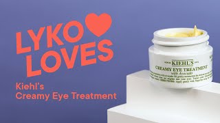 Lyko Loves Kiehls Creamy Eye Treatment [upl. by Odeen]