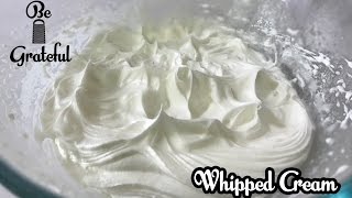 How To Make Whipped Cream From Cream Powder [upl. by Jana39]