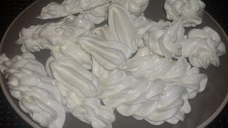 Comment faire la vraie meringue Française Recette meringue Française [upl. by Rapsag]