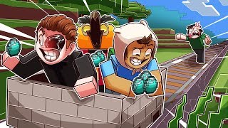 WE STOLE NOGLAS DIAMONDS IN THE GREATEST HEIST IN MINECRAFT HISTORY [upl. by Refitsirhc]