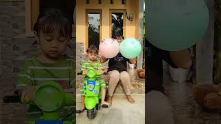 tiup balon karakter super jumbo funny shorts [upl. by Aikat]