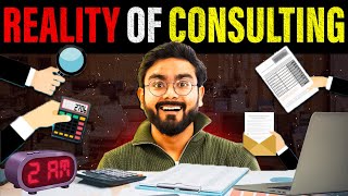 Reality of CONSULTING life after MBA  Salary growth work life after a job in Consulting after MBA [upl. by Nobell]