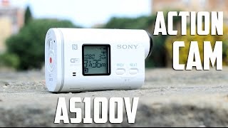 Sony Action Cam AS100V Review en español [upl. by Carlynne]