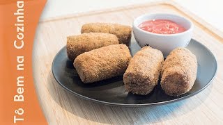 CROQUETES DE CARNE  Receita de croquete Episódio 210 [upl. by Thenna]