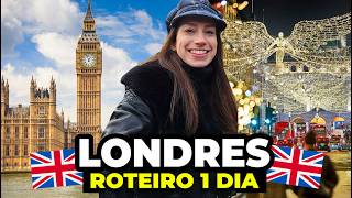 O QUE FAZER EM LONDRES EM UM DIA MELHORES ATRAÇÕES roteiro 1 dia a pé 2024 [upl. by Ambrosius]