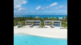 Kuda Villingili Resort Maldives – Fourbedroom Beach Residence with Private Pool [upl. by Nylidnarb]