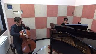 G Puccini Intermezzo from Manon Lescaut  Cello amp Piano [upl. by Llereg]