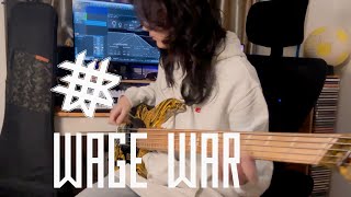 【Bass Cover】Wage War  Low Clip ベース カバー [upl. by Pirri]