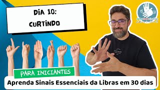 CURSO DE LIBRAS AULA 10 CURTINDO  SINAIS ESSENCIAIS DA LIBRAS EM 30 DIAS [upl. by Darrel546]