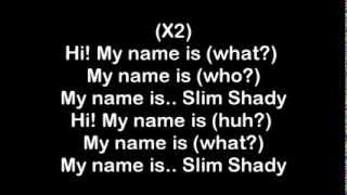 Eminem  My Name Is HQ Lyrics [upl. by Htor]