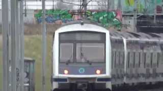 MI2N  Départ de la gare de Val dEurope Serris Montévrain sur la ligne A du RER [upl. by Durrett]