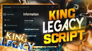 🔥King Legacy Script – ArcHub [upl. by Melburn872]