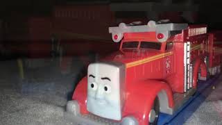 Custom  Trackmaster Talking Flynn with red flashing led lights [upl. by Anilehs198]