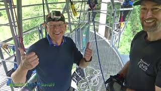 Killiecrankie Bungee jump Scotland [upl. by Dranrev]