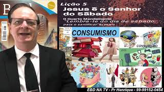 Lição 5 Betel LembraTe Do Dia De Sábado Administrando Com Sabedoria O Trabalho Descanso E Devoção [upl. by Kincaid]