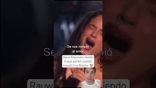 Rauw Alejandro viendo lo que perdió cuando su relación con Rosalía terminó rosalia rauwalejandro [upl. by Edgerton]