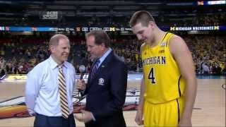 2013 NCAA Tournament Final Four 4 Michigan vs 4 Syracuse [upl. by Bortman]