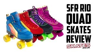 SFR Rio Retro Roller Quad Roller Skates  Skatescouk Review [upl. by Saberio108]