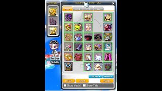 GMS Bera 105K Badgeless Night Lord Equipment Video 17 Eternals Edition [upl. by Dorine354]