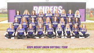 Athletics Meet the 2024 Mount Union Softball Team [upl. by Bazar487]