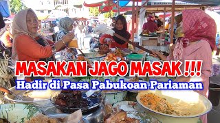 MASAKAN BADACEH  PARA JAGO MASAK PARIAMAN  PABUKOAN  PASAR PARIAMAN [upl. by Fisoi]