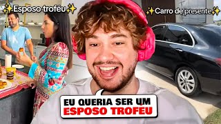 COMO É A VIDA DE UM ✨ESPOSO TROFÉU✨  React Tiktoks [upl. by Karie]