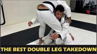 The Best Double Leg Takedown For Jiu Jitsu by Marcus “Buchecha” Almeida [upl. by Oicirbaf]