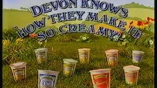 Advert Ambrosia Desserts Short Devon knows how they make it so creamy 1992 [upl. by Quartet]