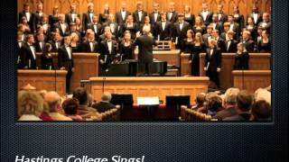 Clausen Jabberwocky The Hastings College Choir [upl. by Reinold511]