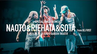 【LIVE】NAOTOampRIEHATAampSOTA from BEFIRST SPECIAL DANCE SHOWCASENAOTO PRESENTS HONEST HOUSE 2024 [upl. by Htiek]