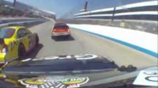 2010 Dover  Restart  MultiCar Crash  Call by MRN [upl. by Wynnie]