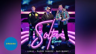 Lunay  Soltera Remix ft Daddy Yankee Bad Bunny Visualizer [upl. by Hutchison]