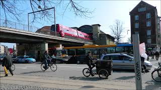 Billedserie fra Nørrebro og Lygten stationer [upl. by Robina]